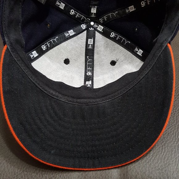 Auburn Tigers Embroidered Adjustable Hat. UA 9FIFTY New Era Baseball Cap - Picture 7 of 8